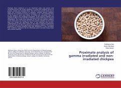 Proximate analysis of gamma irradiated and non-irradiated chickpea