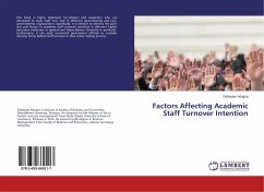 Factors Affecting Academic Staff Turnover Intention
