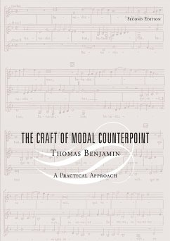 The Craft of Modal Counterpoint (eBook, PDF) - Benjamin, Thomas