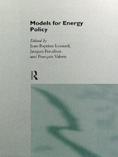 Models for Energy Policy (eBook, PDF)