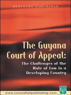 Cover The Guyana Court of Appeal (eBook, PDF)