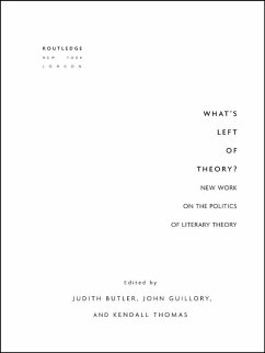 What's Left of Theory? (eBook, ePUB)