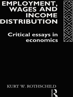 Employment, Wages and Income Distribution (eBook, PDF) - Rothschild, Kurt W