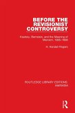 Before the Revisionist Controversy (RLE Marxism) (eBook, ePUB)