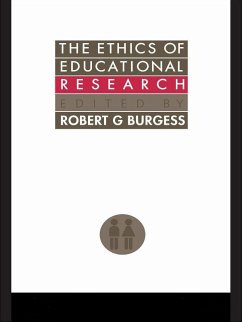 Cover The Ethics Of Educational Research (eBook, ePUB)