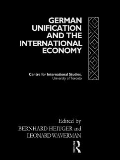 Cover German Unification and the International Economy (eBook, ePUB)