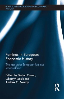Cover Famines in European Economic History (eBook, ePUB)