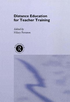 Distance Education for Teacher Training (eBook, ePUB)