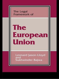 Cover The Legal Framework of the European Union (eBook, ePUB)