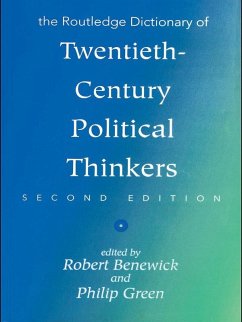 Cover The Routledge Dictionary of Twentieth-Century Political Thinkers (eBook, ePUB)