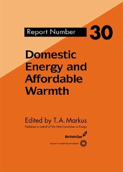 Domestic Energy and Affordable Warmth (eBook, ePUB) - Markus, T.