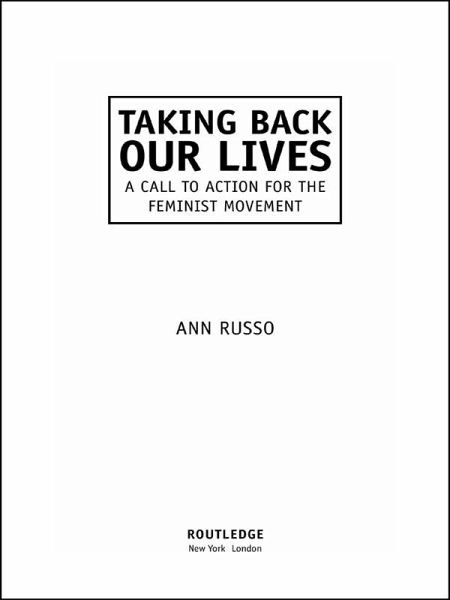 Taking Back Our Lives (eBook, ePUB)