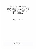 Minimalist Investigations in Linguistic Theory (eBook, PDF)