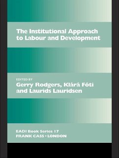 The Institutional Approach to Labour and Development (eBook, PDF)