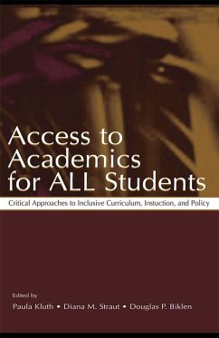 Access To Academics for All Students (eBook, ePUB)