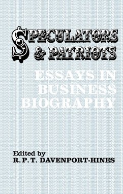 Speculators and Patriots (eBook, ePUB) - Davenport-Hines, R. P. T.