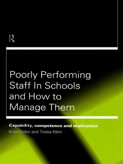 Poorly Performing Staff in Schools and How to Manage Them (eBook, ePUB) - Atton, Tessa