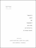 What's Left of Theory? (eBook, PDF) What's Left of Theory? (eBook, PDF)