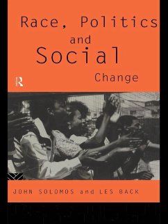 Race, Politics and Social Change (eBook, ePUB) - Back, Les