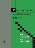 Variety in Contemporary English (eBook, ePUB)