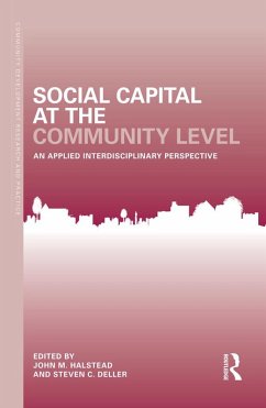 Social Capital at the Community Level (eBook, PDF)