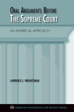 Cover Oral Arguments Before the Supreme Court (eBook, ePUB)