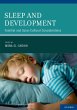 Sleep and Development (eBook, ePUB) - Bild 1