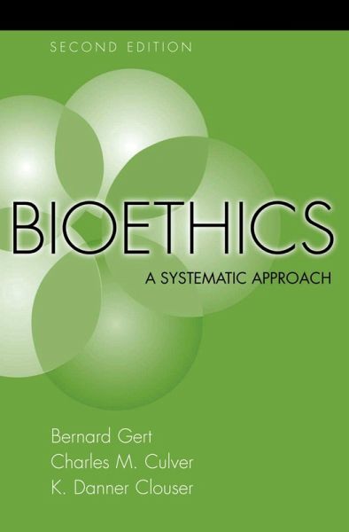 Bioethics (eBook, ePUB)