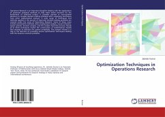 Optimization Techniques in Operations Research