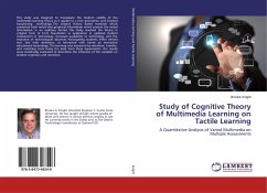 Study of Cognitive Theory of Multimedia Learning on Tactile Learning