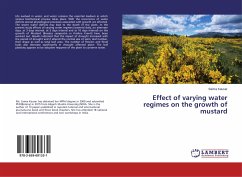 Effect of varying water regimes on the growth of mustard - Kausar, Saima