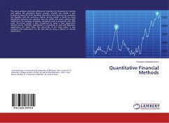 Quantitative Financial Methods - Giandomenico, Rossano