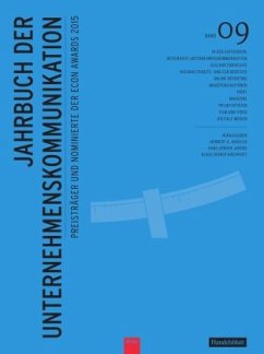 Cover Jahrbuch der Unternehmenskommunikation 2015