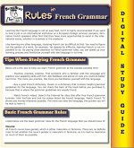 Rules In French Grammar ( Blokehead Easy Study Guide) (eBook, ePUB)