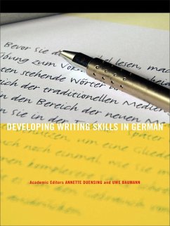 Developing Writing Skills in German (eBook, ePUB)