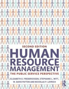 Human Resource Management - Fredericksen, Elizabeth D.; Witt, Stephanie L.; Patton, W. David