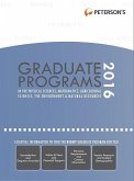 Graduate Programs in Physical Sciences, Mathematics, Agricultural Sciences, Environment & Natural Resources 2016