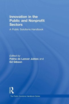 Cover Innovation in the Public and Nonprofit Sectors