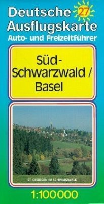 Cover Südschwarzwald - Basel / Deutsche Ausflugskarte 27
