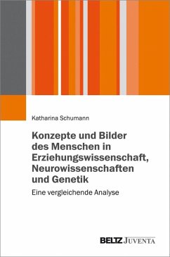 Cover Menschenbilder in Erziehungswissenschaft, Neurowissenschaften und Genetik (eBook, PDF)