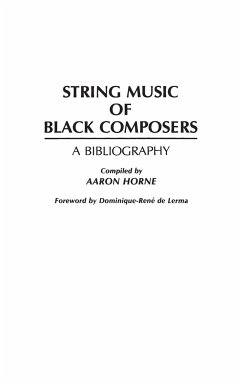 String Music of Black Composers - Horne, Aaron