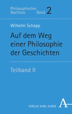 Auf dem Weg einer Philosophie der Geschichten - Schapp, Wilhelm