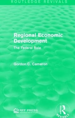 Regional Economic Development - Cameron, Gordon C
