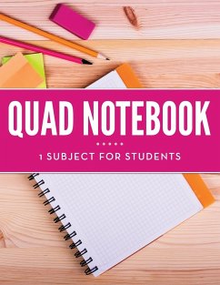 Quad Notebook - 1 Subject For Students - Publishing Llc, Speedy