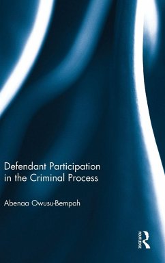 Cover Defendant Participation in the Criminal Process