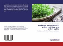 Medicago sativa (Alfalfa) where nutrition and antimicrobial