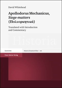 Apollodorus Mechanicus: Siege-matters (Poliorketiká) (eBook, PDF)