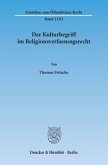 Der Kulturbegriff im Religionsverfassungsrecht