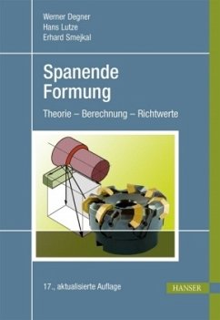 Spanende Formung - Degner, Werner;Lutze, Hans;Smejkal, Erhard