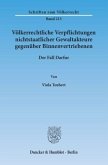 Völkerrechtliche Verpflichtungen nichtstaatlicher Gewaltakteure gegenüber Binnenvertriebenen